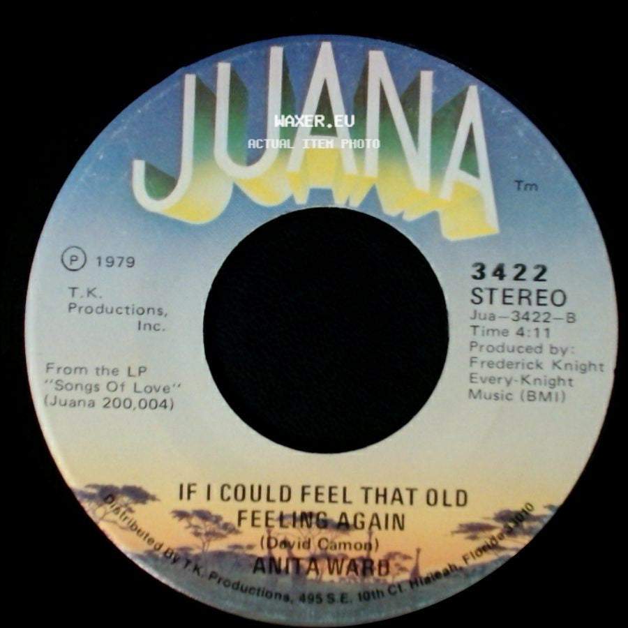 Anita Ward - Ring My Bell / If I Could Feel That Old Feeling Again side B