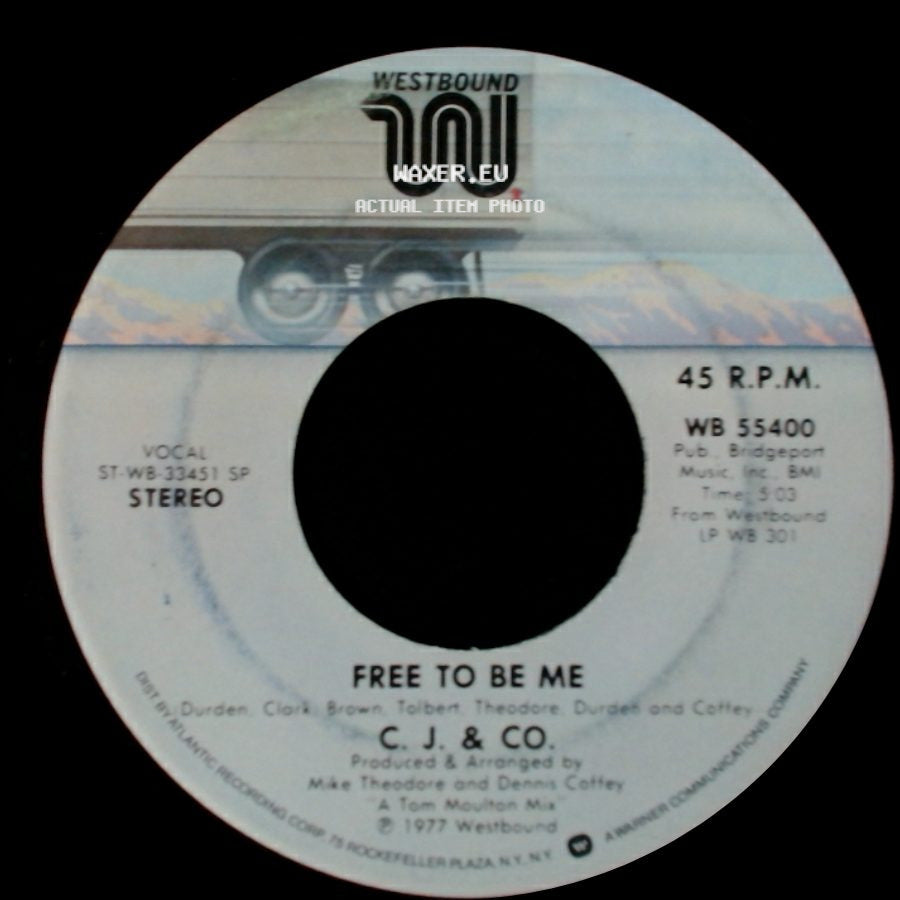 C. J. & Co. - Free To Be Me / Devil's Gun side A