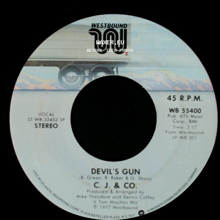 C. J. & Co. - Free To Be Me / Devil's Gun side B