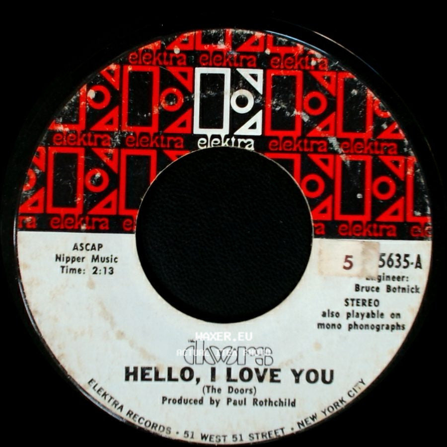 The Doors - Hello, I Love You / Love Street side A