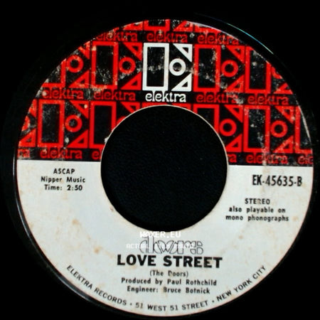 The Doors - Hello, I Love You / Love Street side B