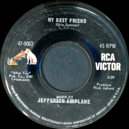 Jefferson Airplane - How Do You Feel / My Best Friend side B