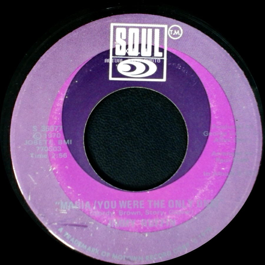 Jimmy Ruffin / James Brown - Living In A World I Created For Myself / Maria/You Were The Only One side B