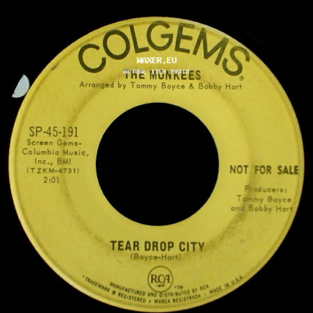 The Monkees - Tear Drop City / A Man Without A Dream side A