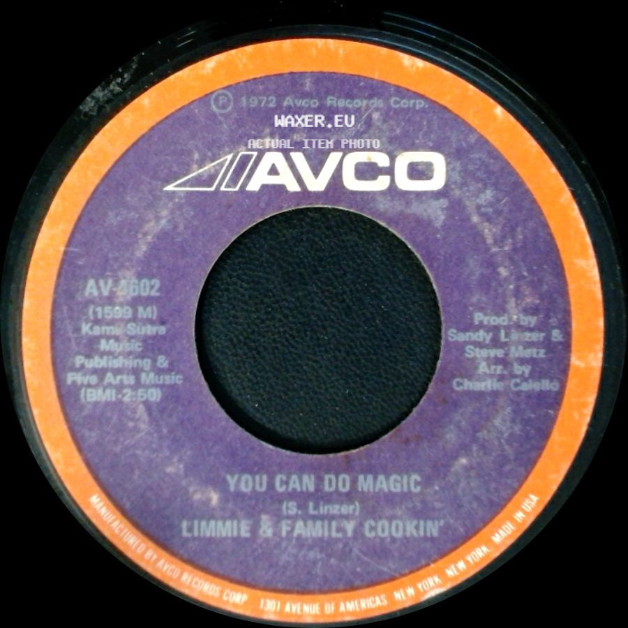 Limmie & Family Cookin' - You Can Do Magic / Spider side A