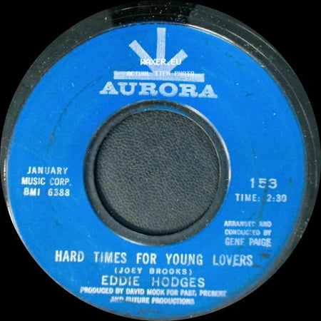 Eddie Hodges - Hard Times For Young Lovers / New Orleans side A