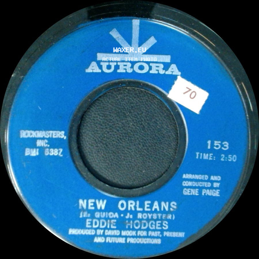 Eddie Hodges - Hard Times For Young Lovers / New Orleans side B