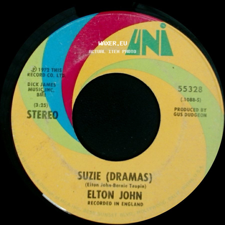 Elton John - Suzie (Dramas) / Rocket Man side A