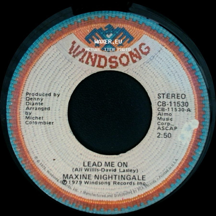 Maxine Nightingale - Lead Me On / Love Me Like You Mean It side A
