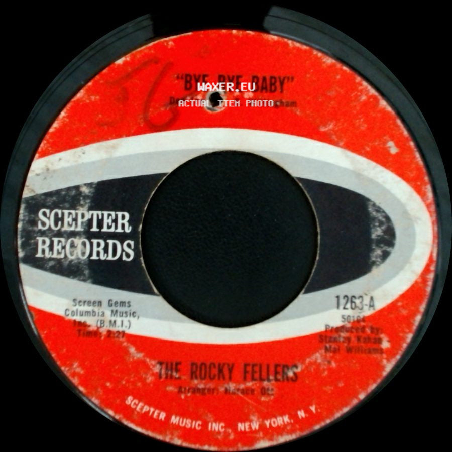 The Rocky Fellers - She Make Me Wanna Dance / Bye Bye Baby side B