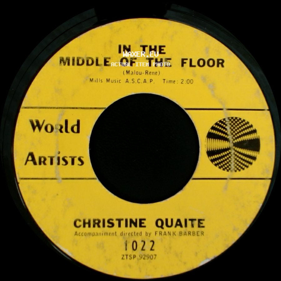 Christine Quaite - In The Middle Of The Floor / Tell Me Mamma side A