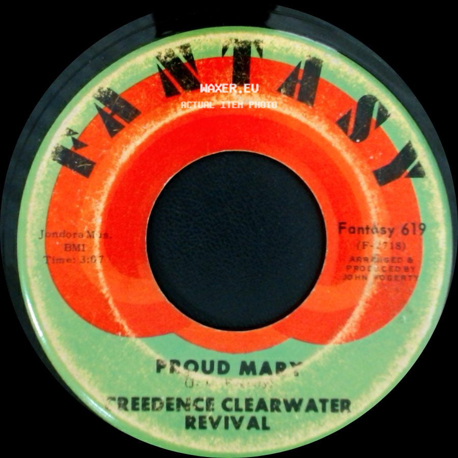 Creedence Clearwater Revival - Proud Mary / Born On The Bayou side A