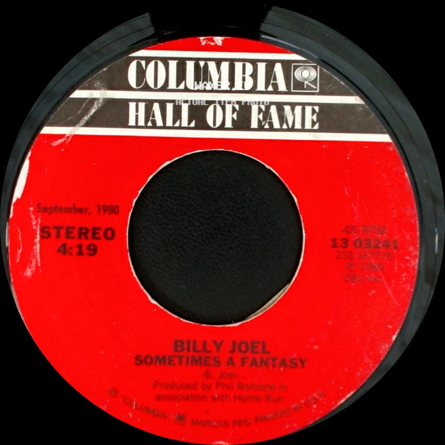 Billy Joel - Sometimes A Fantasy / Honesty side A