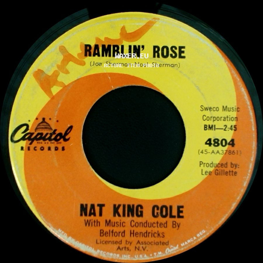 Nat King Cole - The Good Times / Ramblin' Rose side B