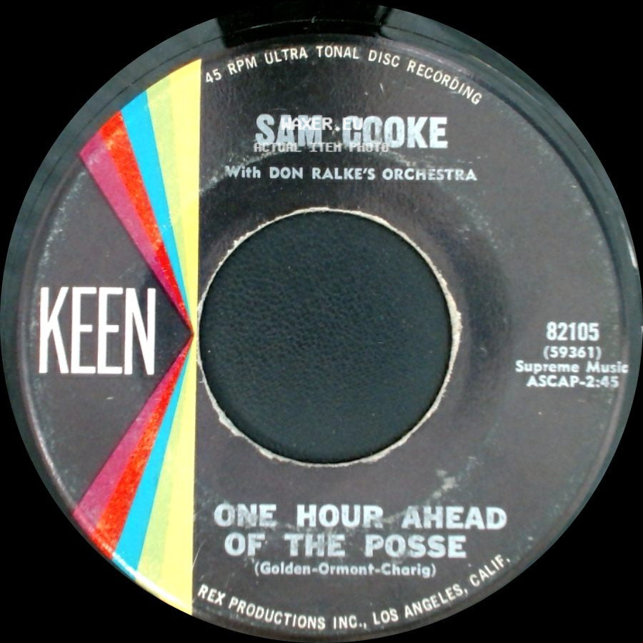 Sam Cooke - One Hour Ahead Of The Posse / There I've Said It Again side A