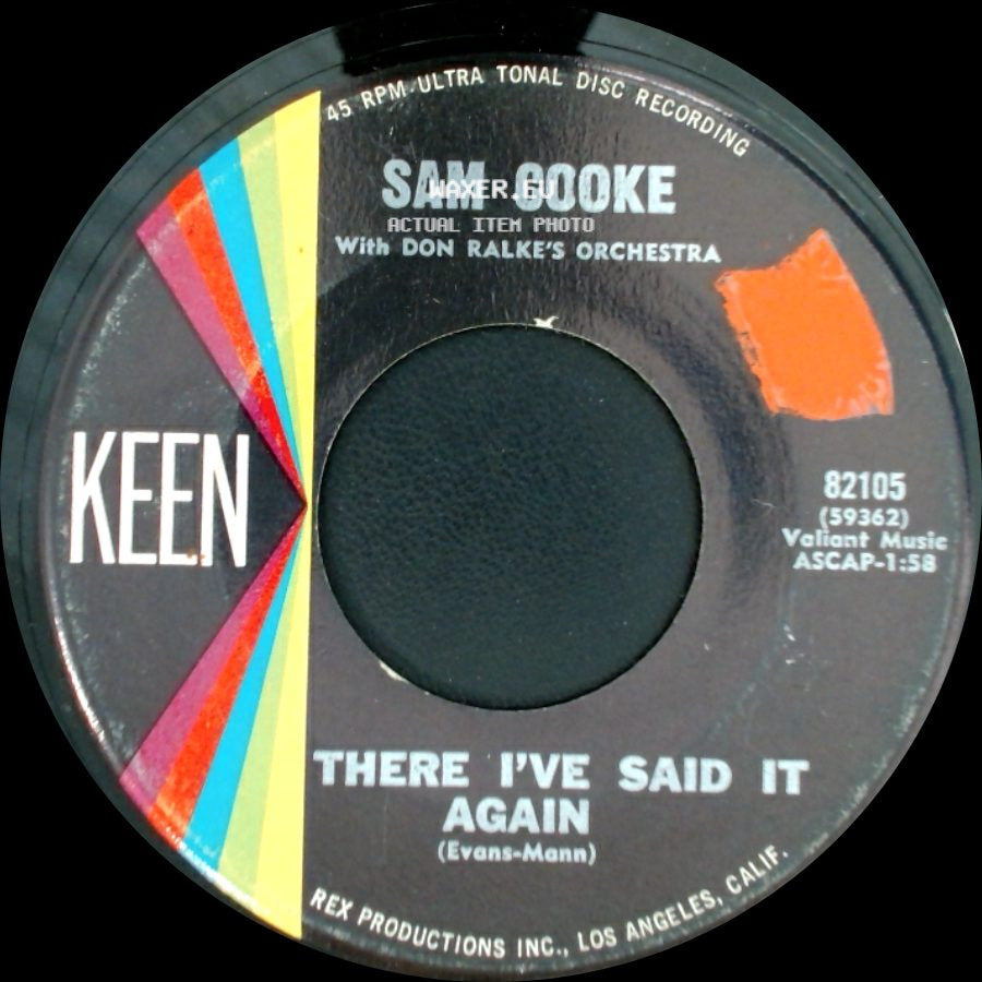 Sam Cooke - One Hour Ahead Of The Posse / There I've Said It Again side B