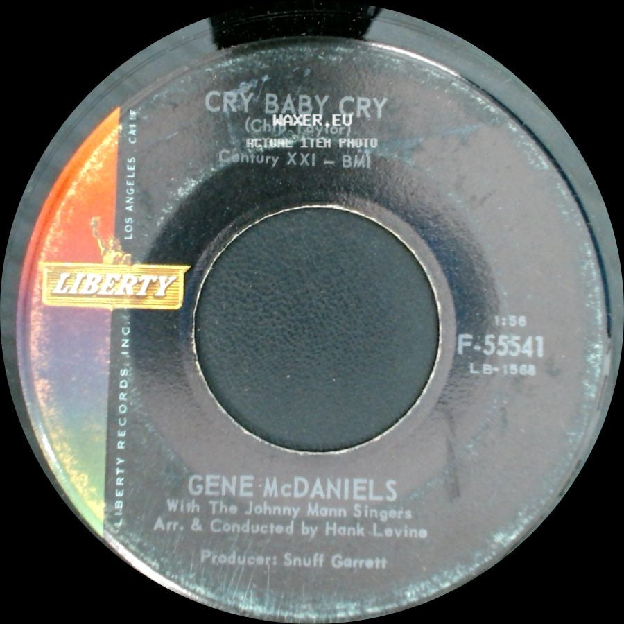Gene Mcdaniels - Cry Baby Cry / The Puzzle side A