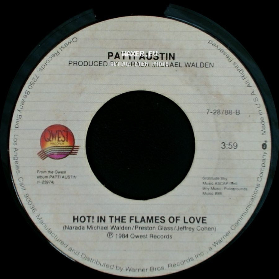 Patti Austin - Hot! In The Flames Of Love / The Heat Of Heat side A