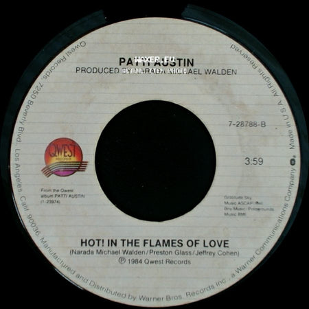 Patti Austin - Hot! In The Flames Of Love / The Heat Of Heat side A