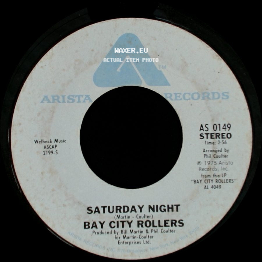 Bay City Rollers - Saturday Night / Marlina side A