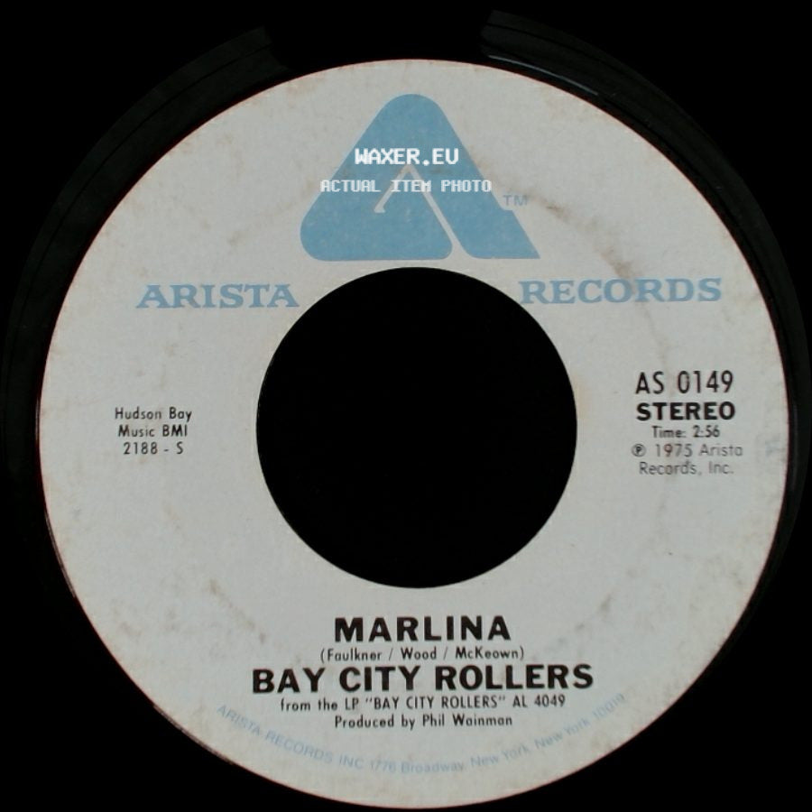 Bay City Rollers - Saturday Night / Marlina side B
