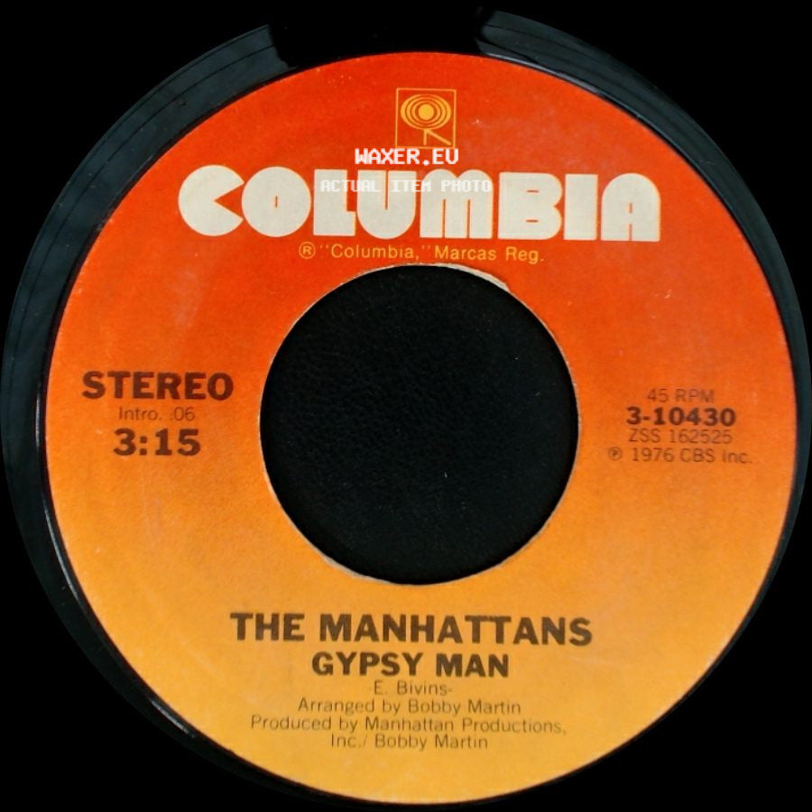The Manhattans - Gypsy Man / I Kinda Miss You side A