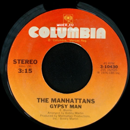 The Manhattans - Gypsy Man / I Kinda Miss You side A