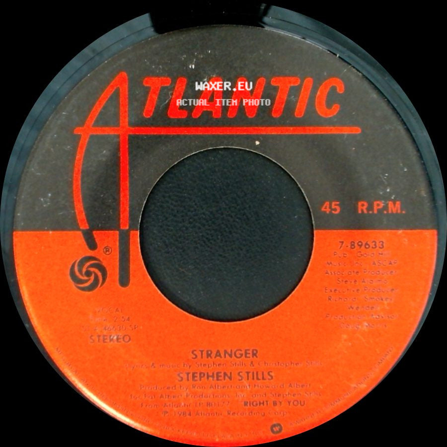 Stephen Stills - Stranger / No Hiding Place side A