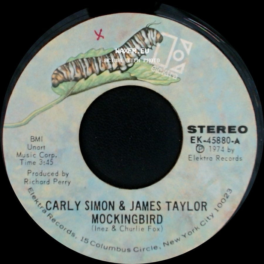 Carly Simon & James Taylor / Carly Simon - Mockingbird / Grownup side A