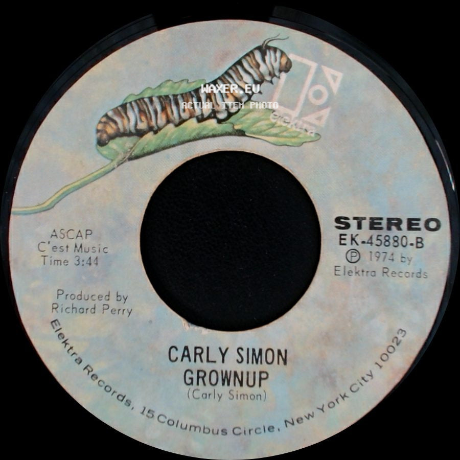 Carly Simon & James Taylor / Carly Simon - Mockingbird / Grownup side B