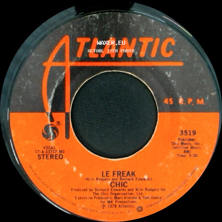Chic - Savoir Faire / Le Freak side B