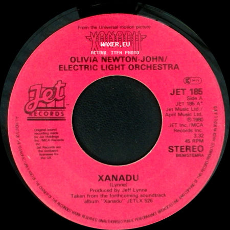 Olivia Newton-John/ Electric Light Orchestra / Olivia Newton-John - Xanadu / Fool Country side A
