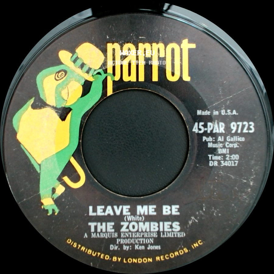 The Zombies - Leave Me Be / Tell Her No side A