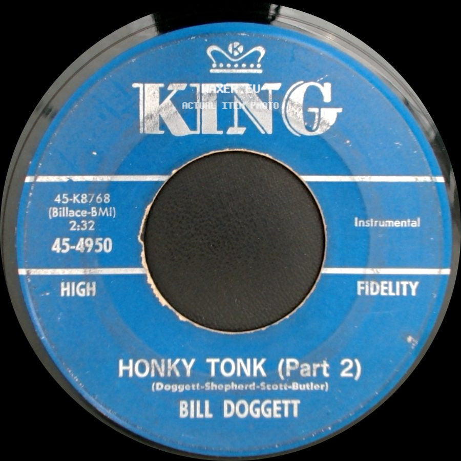 Bill Doggett - Honky Tonk (Part 1) / Honky Tonk (Part 2) side B