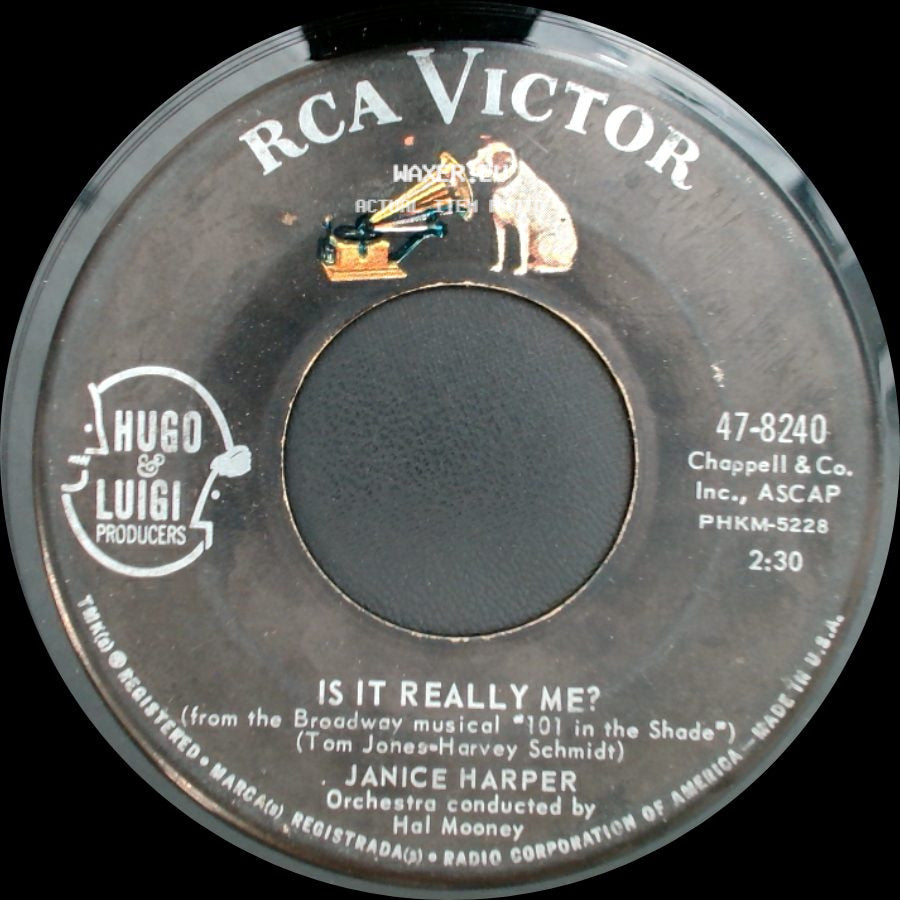 Janice Harper - Is It Really Me? / You're The Greatest side A