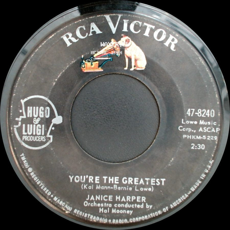 Janice Harper - Is It Really Me? / You're The Greatest side B