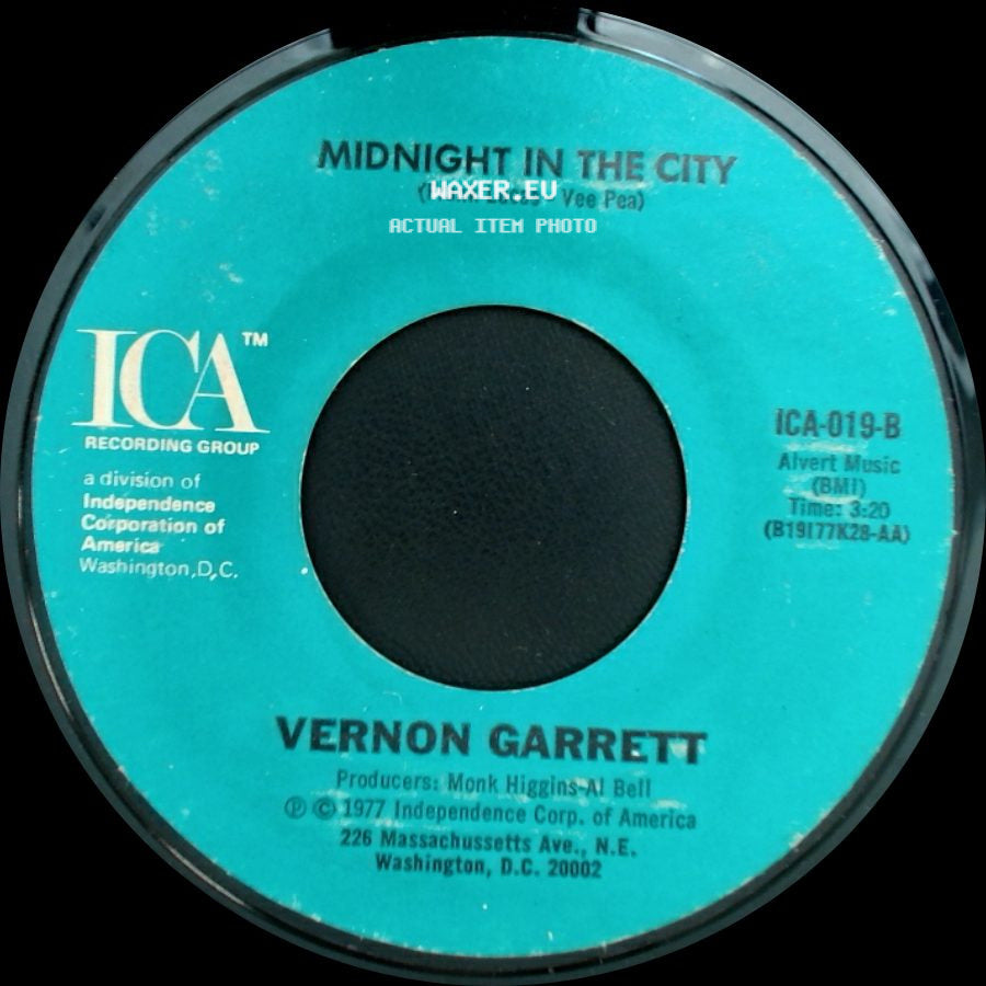 Vernon Garrett - Midnight In The City / Hey Young Girl side A