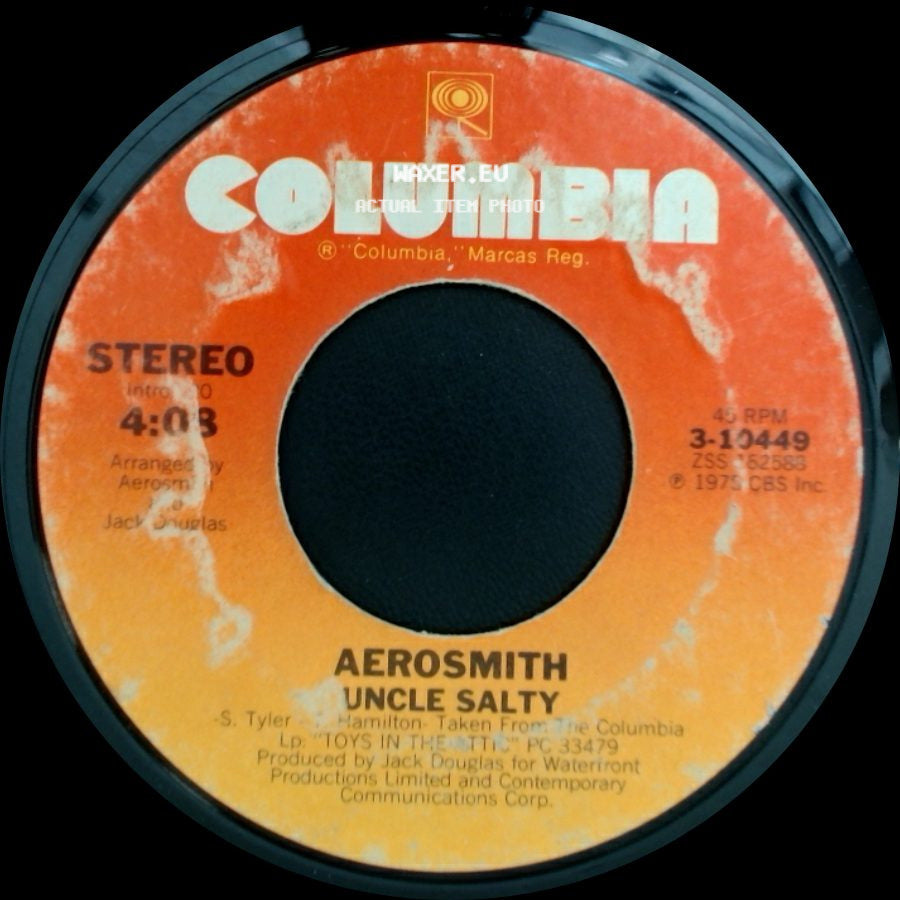Aerosmith - Uncle Salty / Walk This Way side A