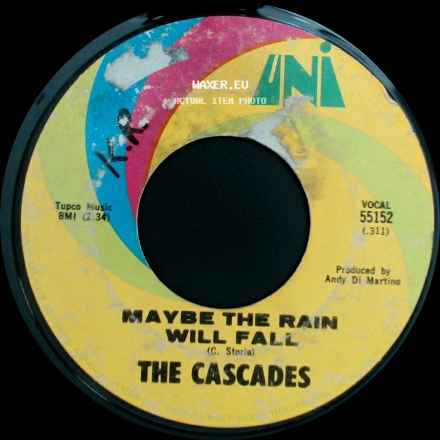 The Cascades - Maybe The Rain Will Fall / Naggin' Cries side A