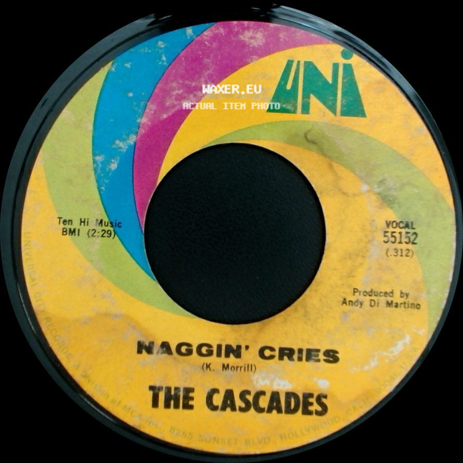 The Cascades - Maybe The Rain Will Fall / Naggin' Cries side B