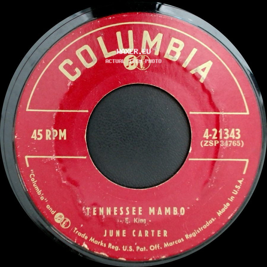 June Carter - Tennessee Mambo / Let Me Go Lover side A