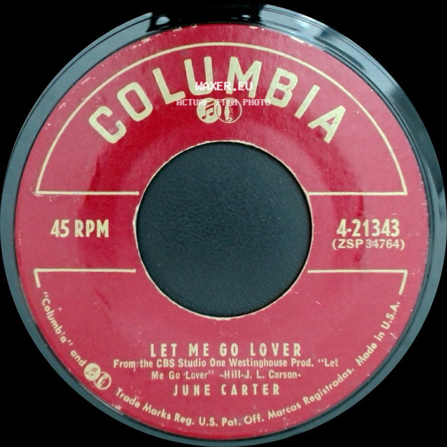 June Carter - Tennessee Mambo / Let Me Go Lover side B