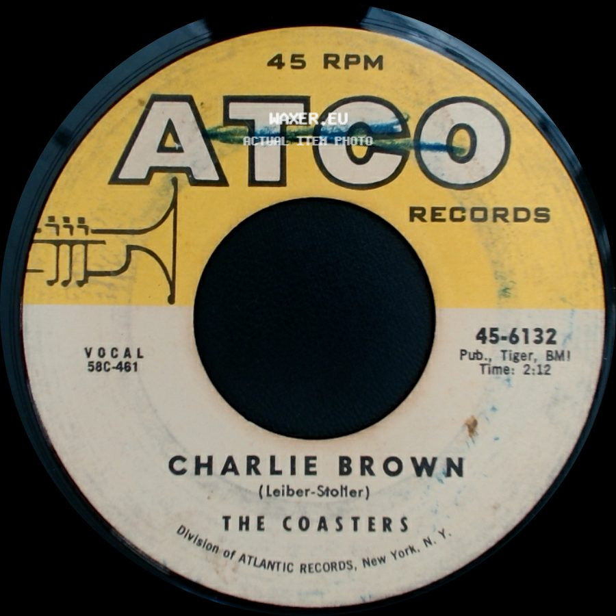 The Coasters - Three Cool Cats / Charlie Brown side B