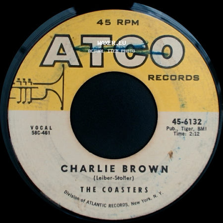 The Coasters - Three Cool Cats / Charlie Brown side B