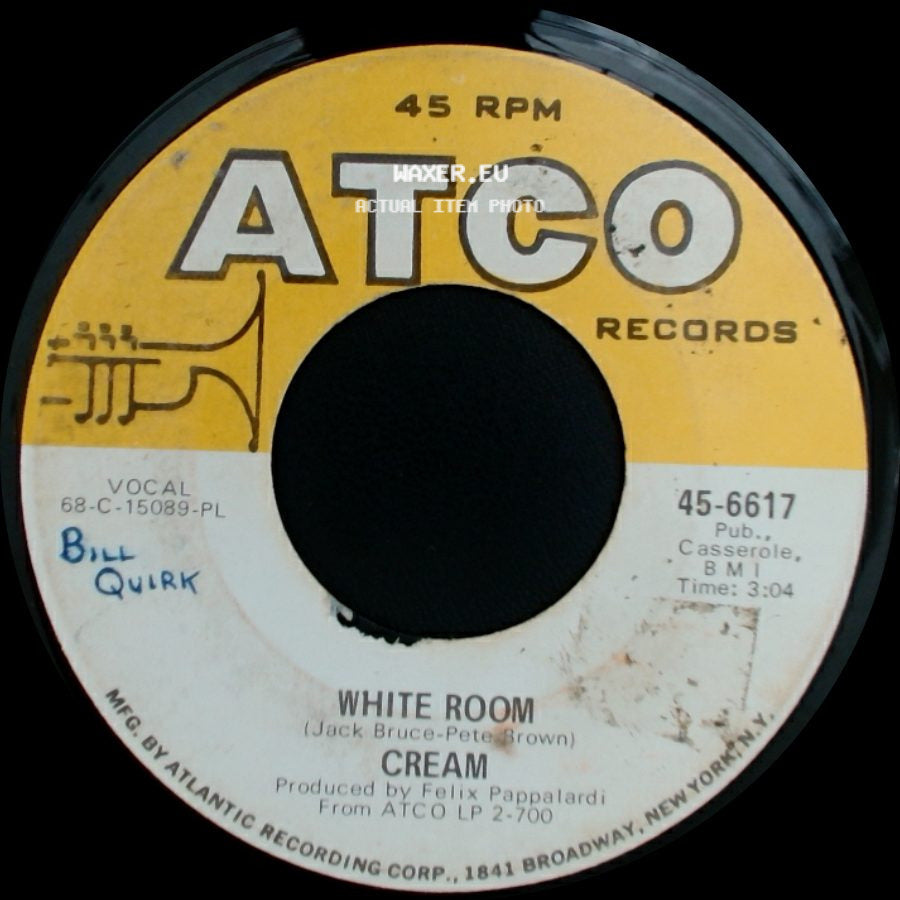 Cream - Those Were The Days / White Room side B