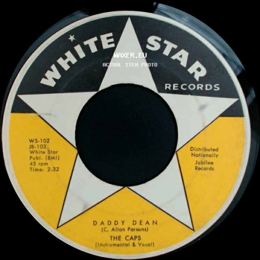 The Caps - Daddy Dean / The Red Headed Flea side A