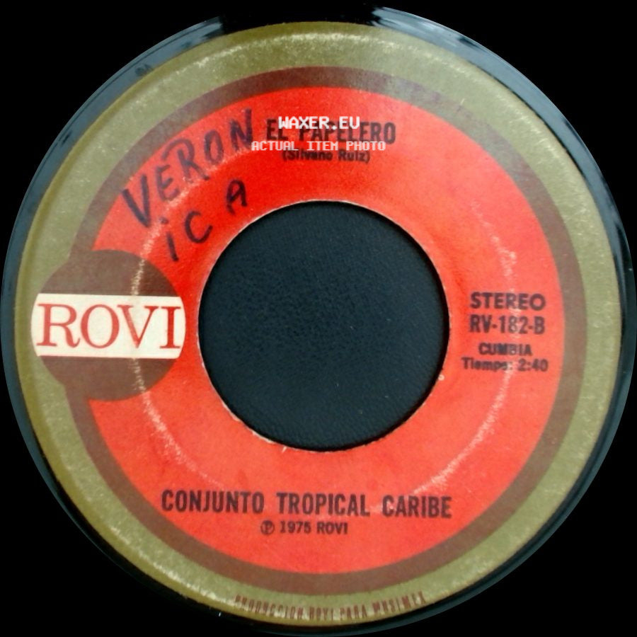 Conjunto Tropical Caribe - El Papelero / ¡Viva Matamoros! side A
