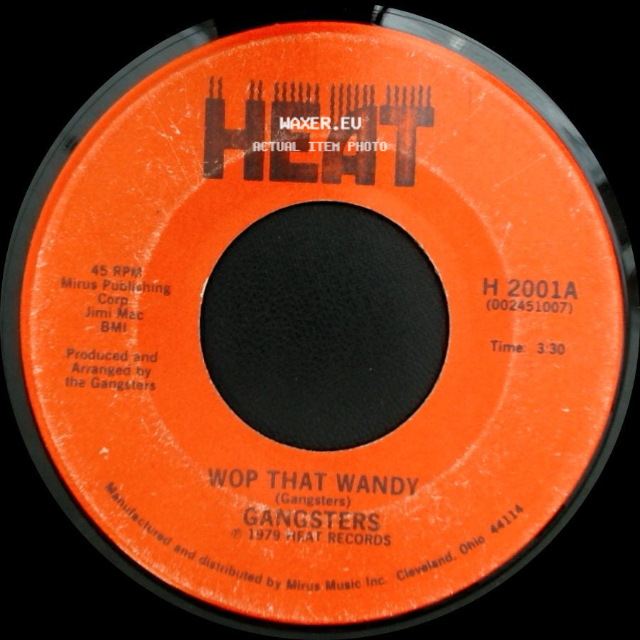 Gangsters - Chuga Chuga / Wop That Wandy side B