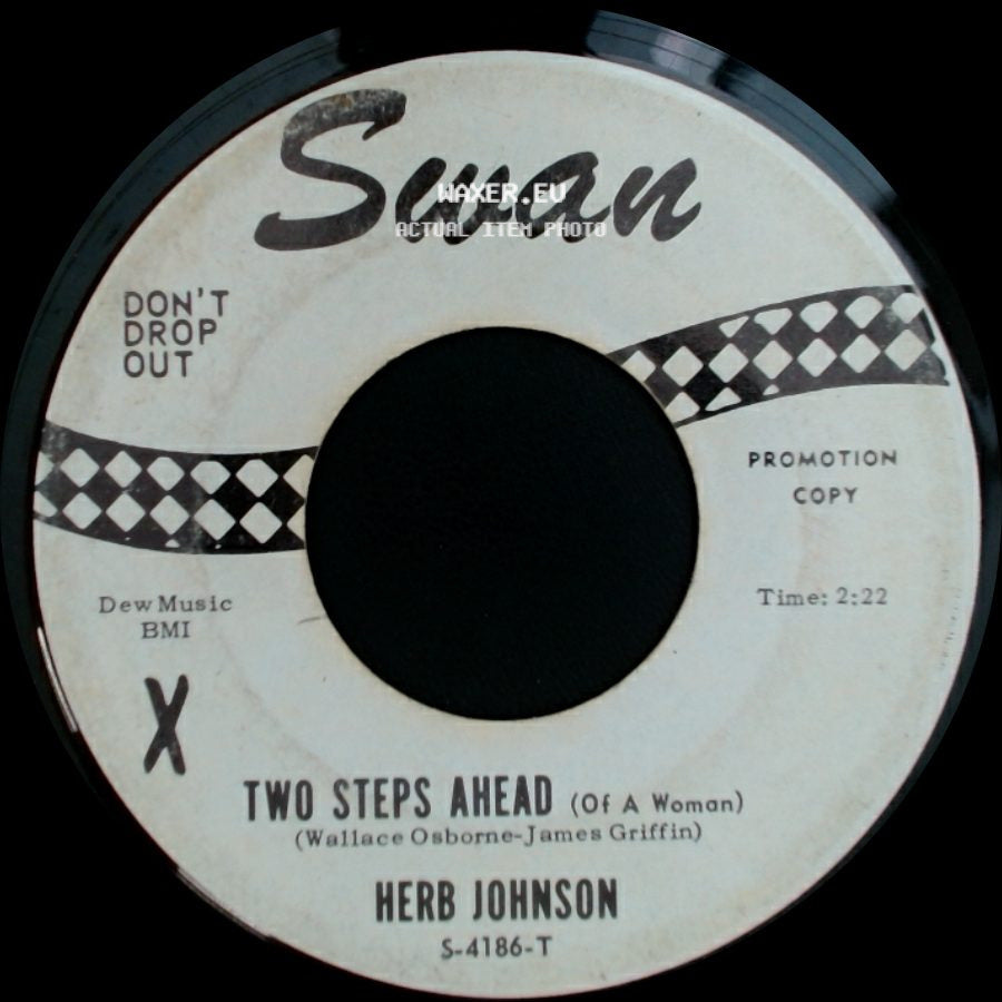 Herb Johnson - Two Steps Ahead (Of A Woman) / Tell Me So side A