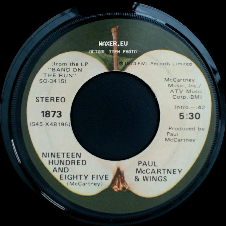 Paul Mccartney & Wings - Nineteen Hundred And Eighty Five / Band On The Run side A